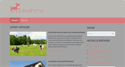 Desktop Screenshot of animalhome.at